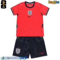Maglie da calcio Inghilterra Seconda Maglia Bambino Mondiali 2026  Manica Corta + Pantaloni corti)